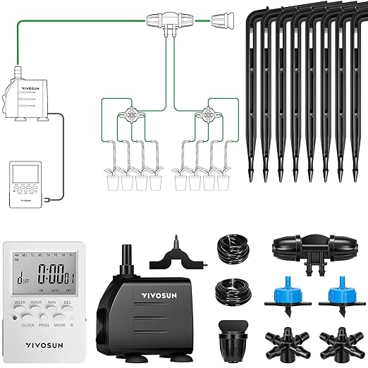 VIVOSUN Professional Automatic Drip Irrigation Kits